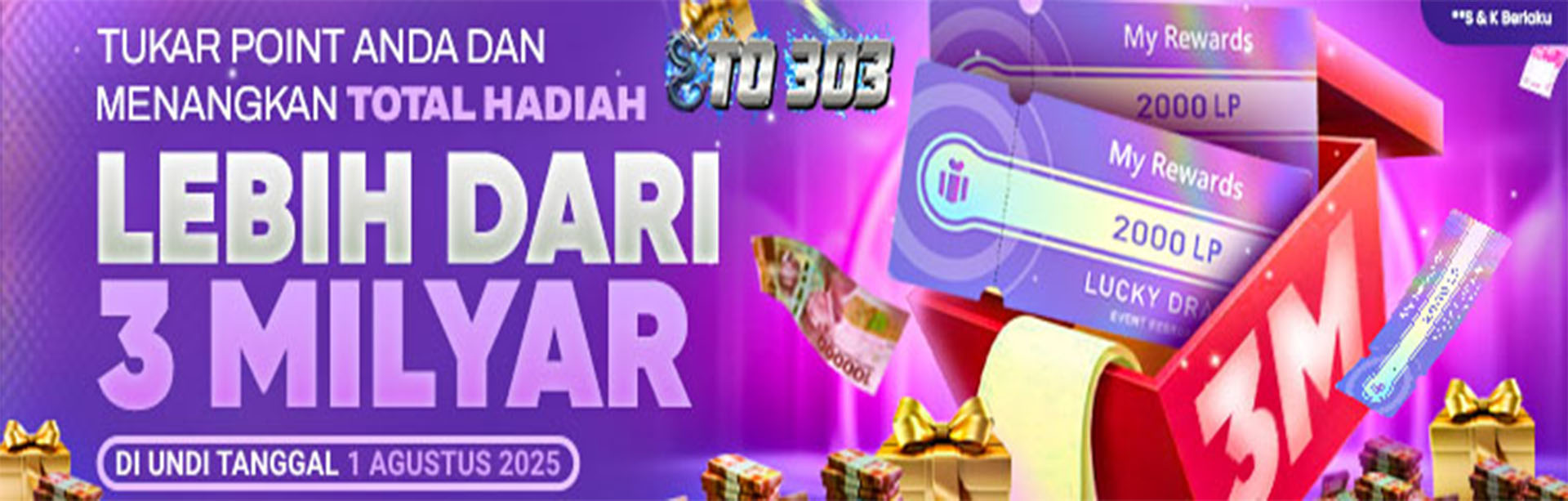 PROMO AGUSTUS TO303