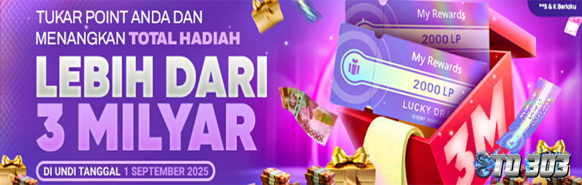 PROMO SEPTEMBER TO303