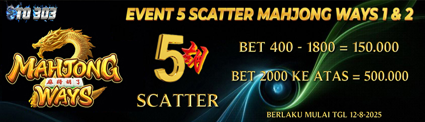 EVENT 5 SCATTER MAHJONG WAYS 1&2